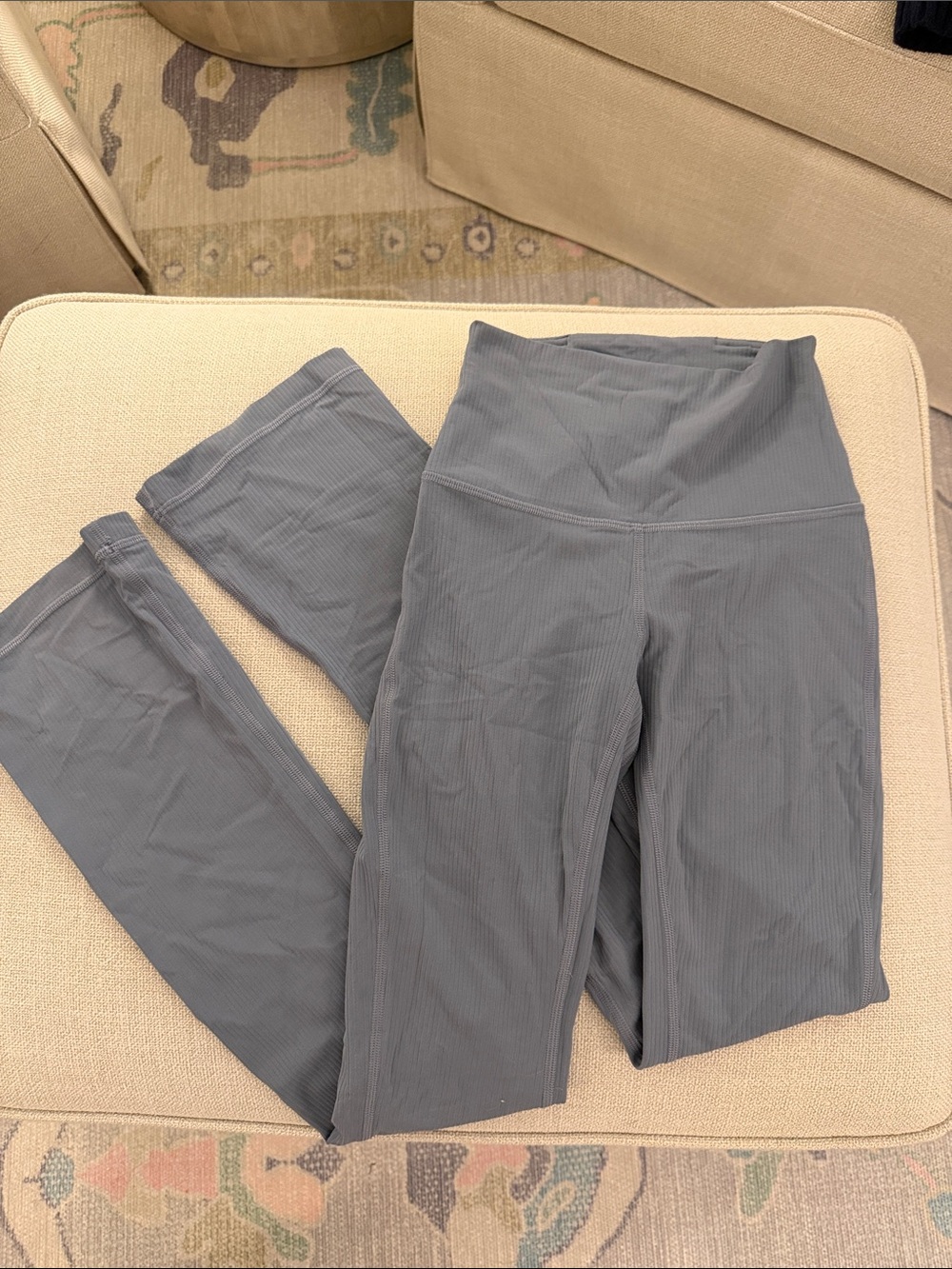 Lululemon Ribbed Flare Leggings Short